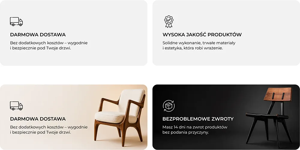 Ikony / kafelki informacyjne