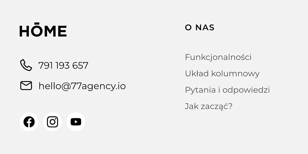 Moduł Kontakt